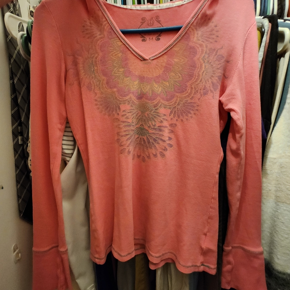 Green apple long sleeve top